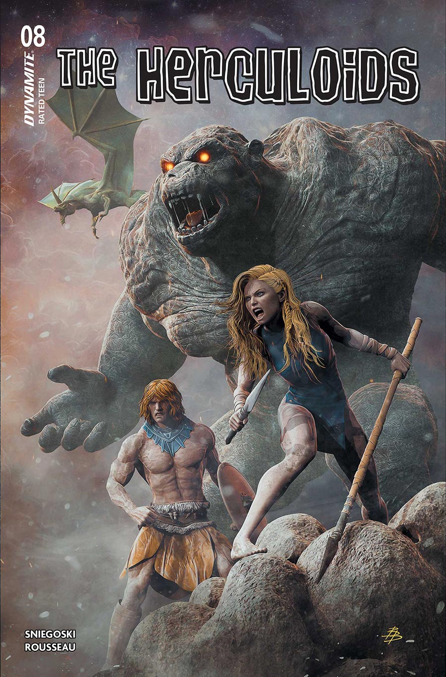 Herculoids #8 Cover C Variant Bjorn Barends Cover