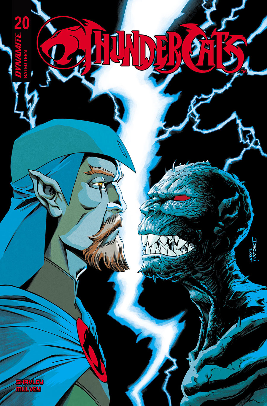 Thundercats Vol 3 #20 Cover B Variant Declan Shalvey Cover