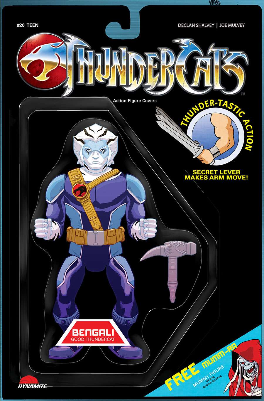 Thundercats Vol 3 #20 Cover F Variant Drew Moss Action Figure Cover