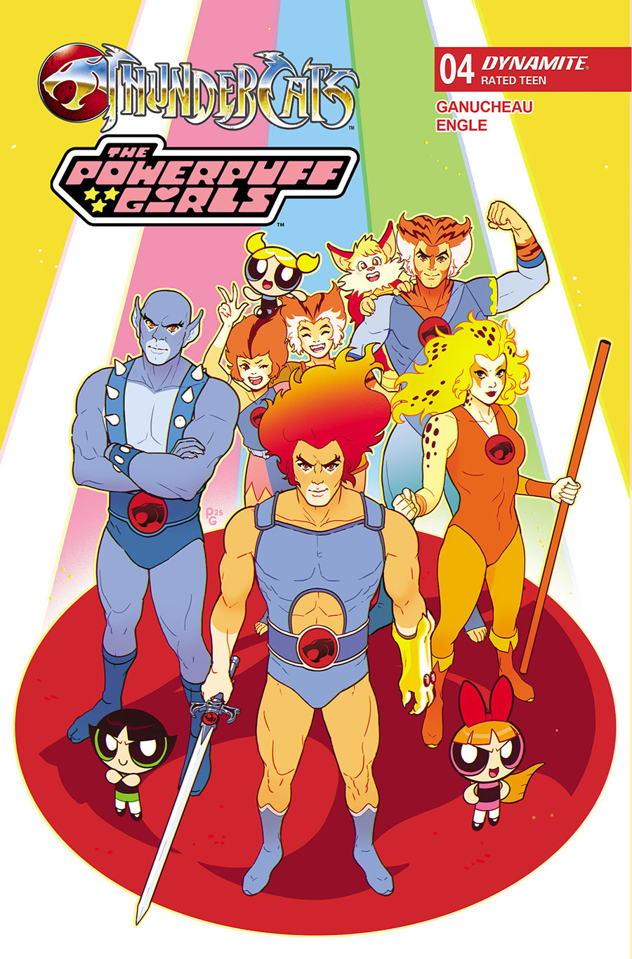 Thundercats Powerpuff Girls #4 Cover A Regular Paulina Ganucheau Cover
