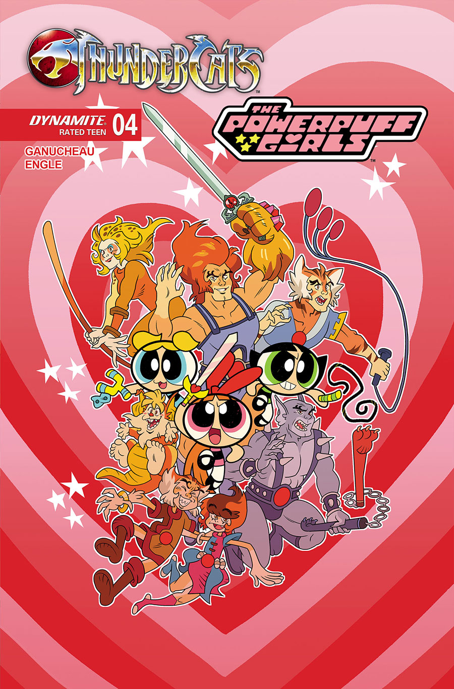 Thundercats Powerpuff Girls #4 Cover B Variant Coleman Engle Cover