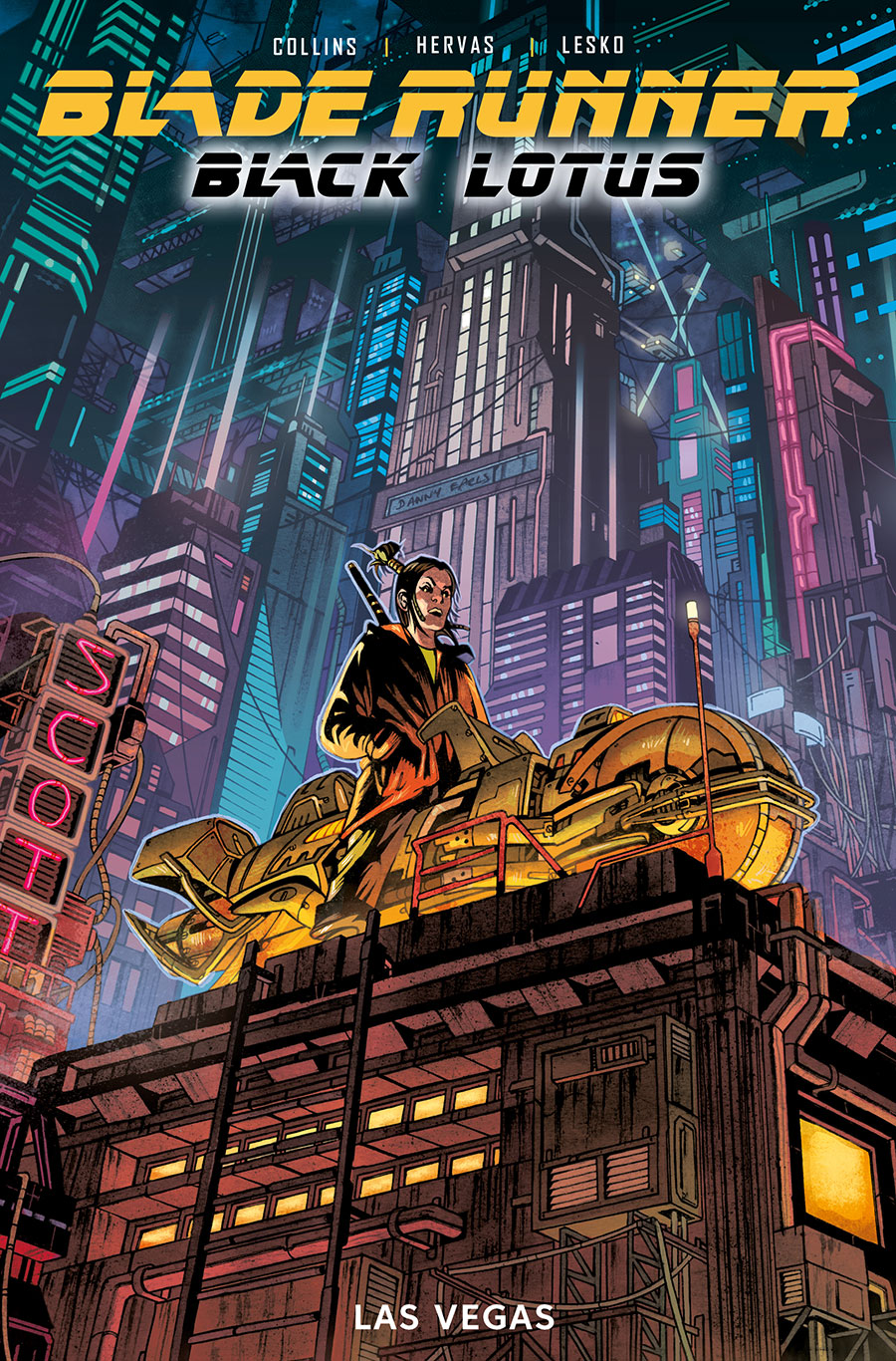 Blade Runner Black Lotus Las Vegas #1 Cover B Variant Danny Earls Cover