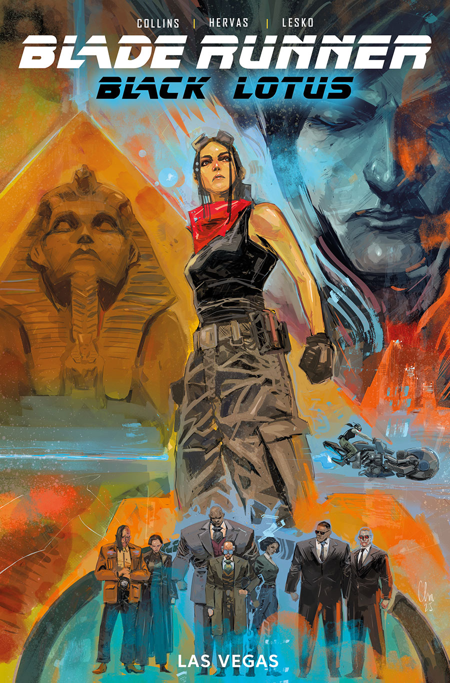 Blade Runner Black Lotus Las Vegas #1 Cover C Variant Jesus Hervas Cover