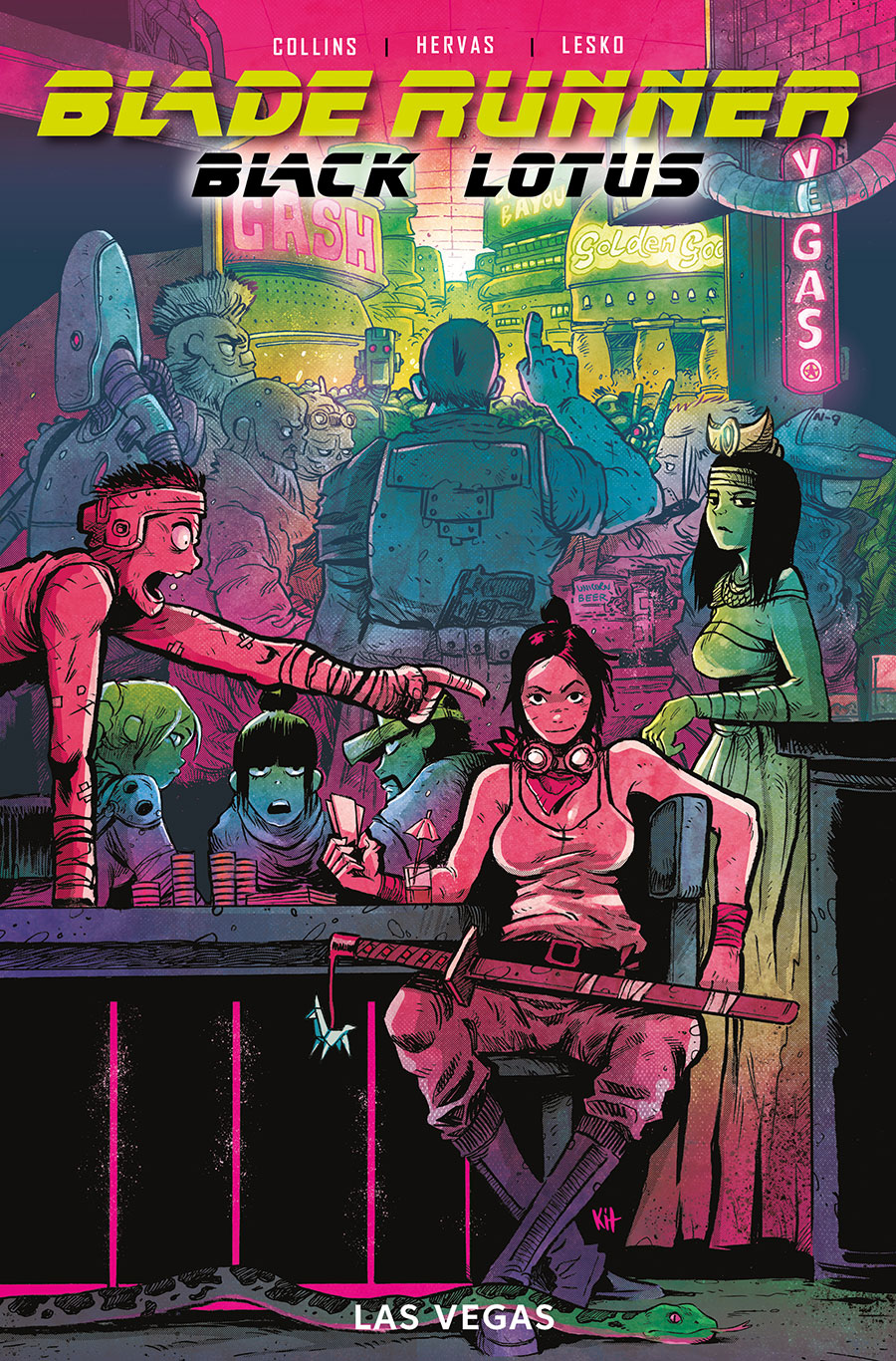 Blade Runner Black Lotus Las Vegas #1 Cover E Variant Kit Wallis Cover