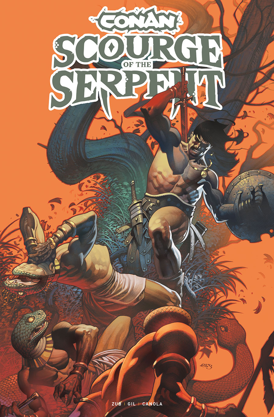 Conan The Barbarian Scourge Of The Serpent #1 Cover E Variant Chris Stevens Cover