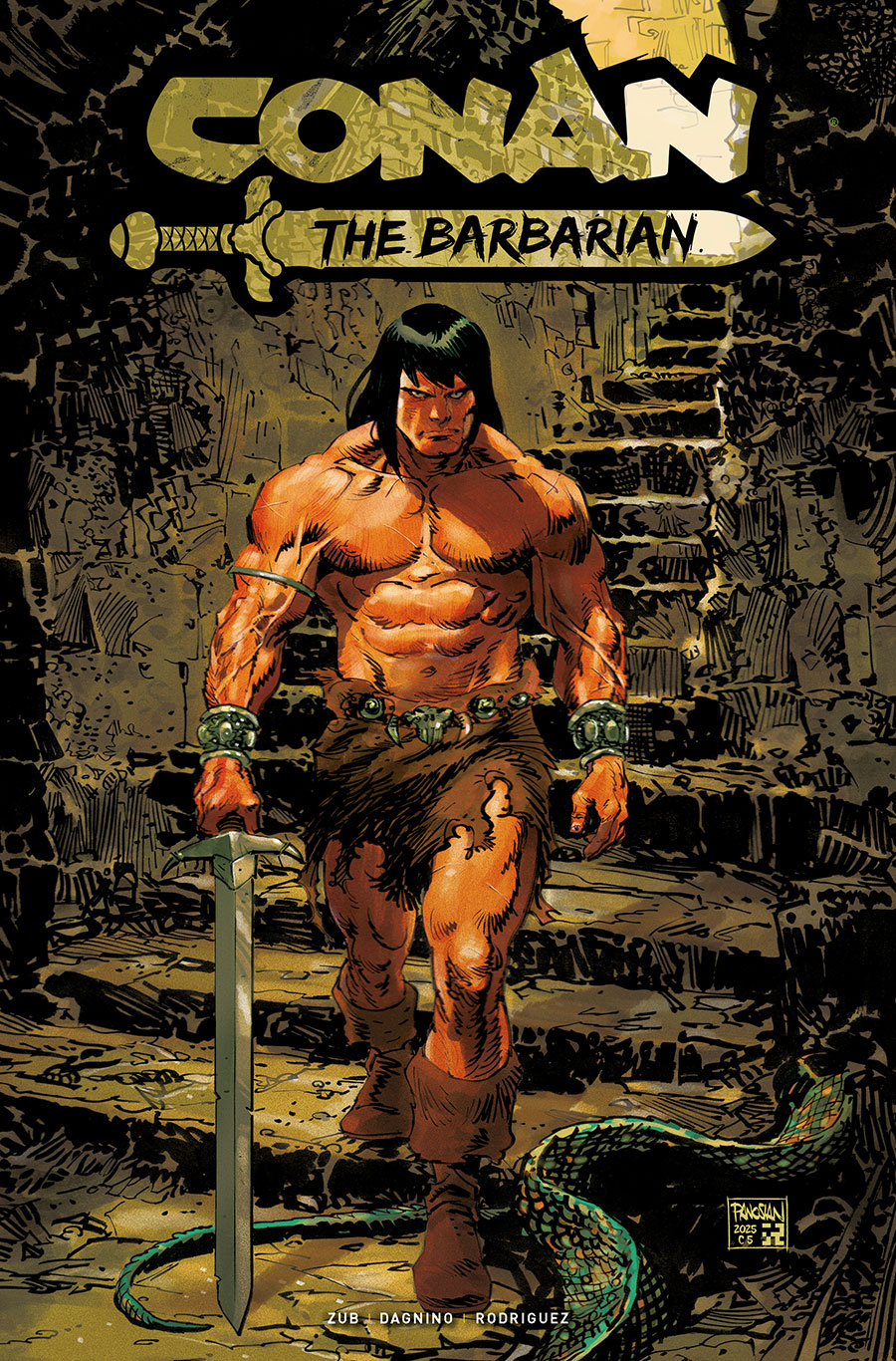 Conan The Barbarian Vol 5 #24 Cover A Regular Dan Panosian Cover