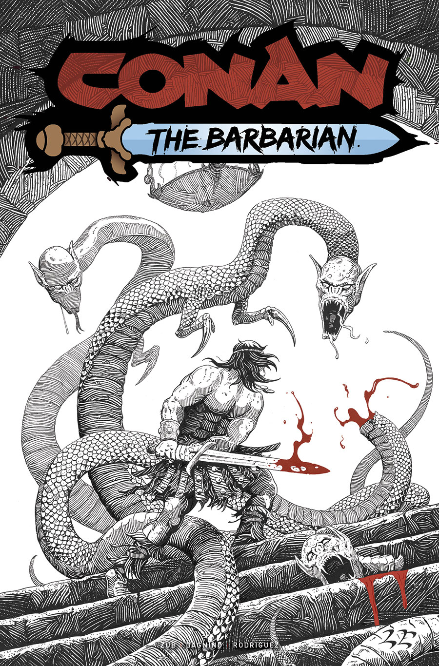 Conan The Barbarian Vol 5 #24 Cover B Variant Luke Eidenschink Cover
