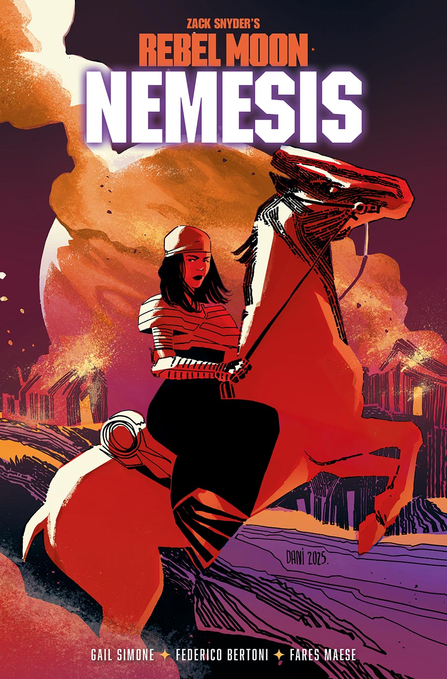Zack Snyders Rebel Moon Nemesis #3 Cover B Variant DANI Cover