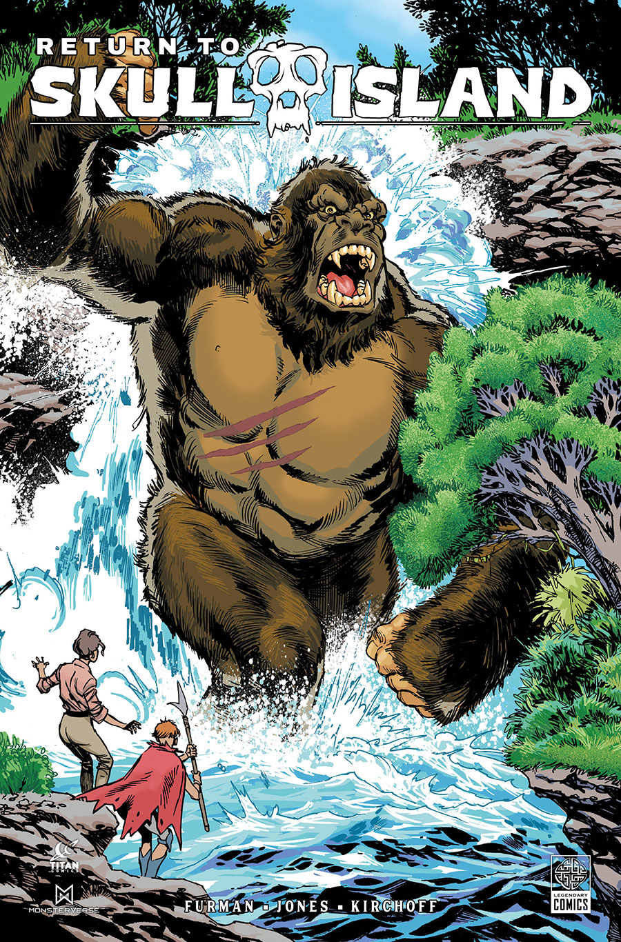 Return To Skull Island #4 Cover A Regular Staz Johnson Cover