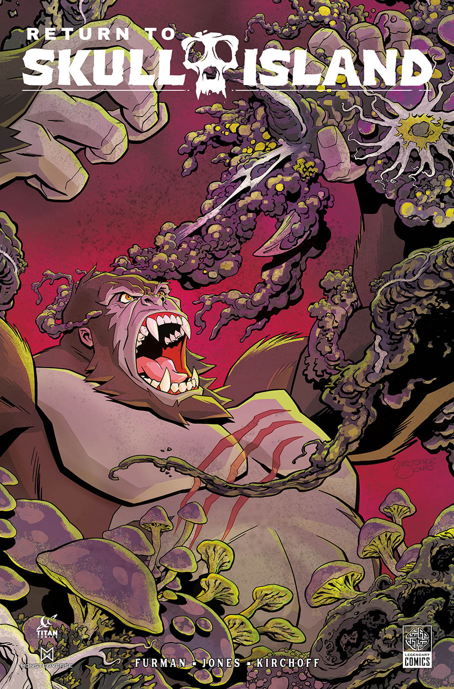 Return To Skull Island #4 Cover B Variant Christopher Jones Cover