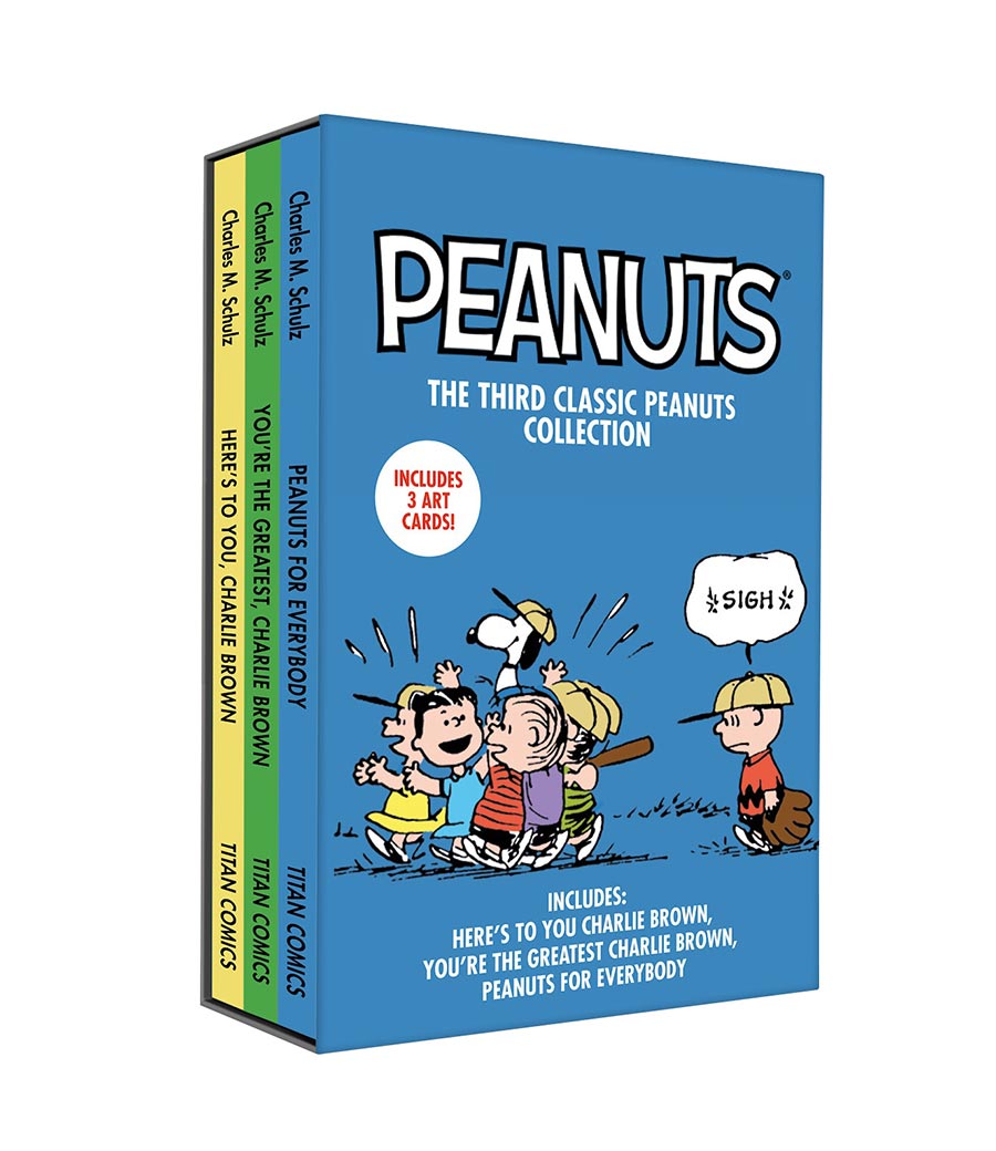 Peanuts Slipcase Set 3 The Third Classic Peanuts Collection Boxed Set