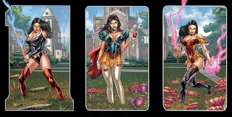 Grimm Fairy Tales Vol 2 #100 The Hour Of Fate Cover J Variant Igor Vitorino Trifold Cover