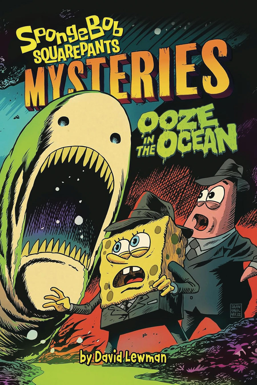 SpongeBob SquarePants Mysteries Ooze In The Ocean Novel TP