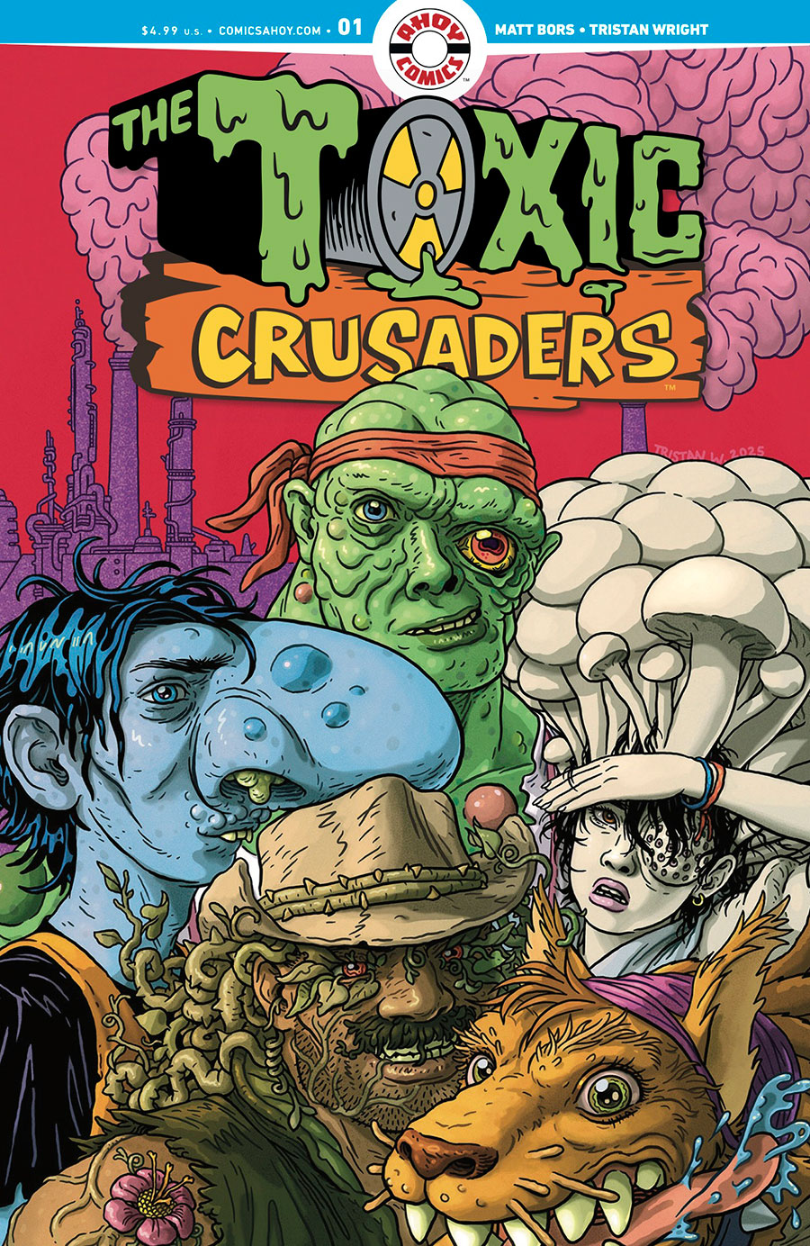 Toxic Crusaders Vol 2 #1 Cover A Regular Tristan Wright Cover