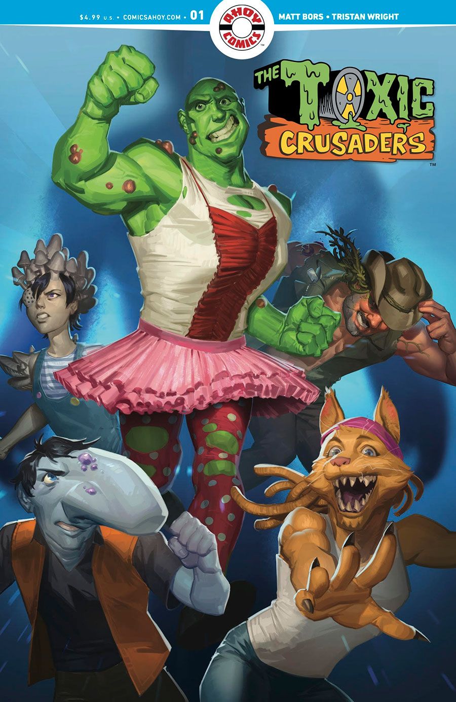 Toxic Crusaders Vol 2 #1 Cover B Variant Ar Sullivan Cover