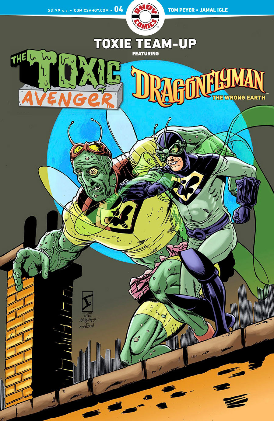 Toxie Team-Up #4 Cover A Regular Jamal Igle Cover