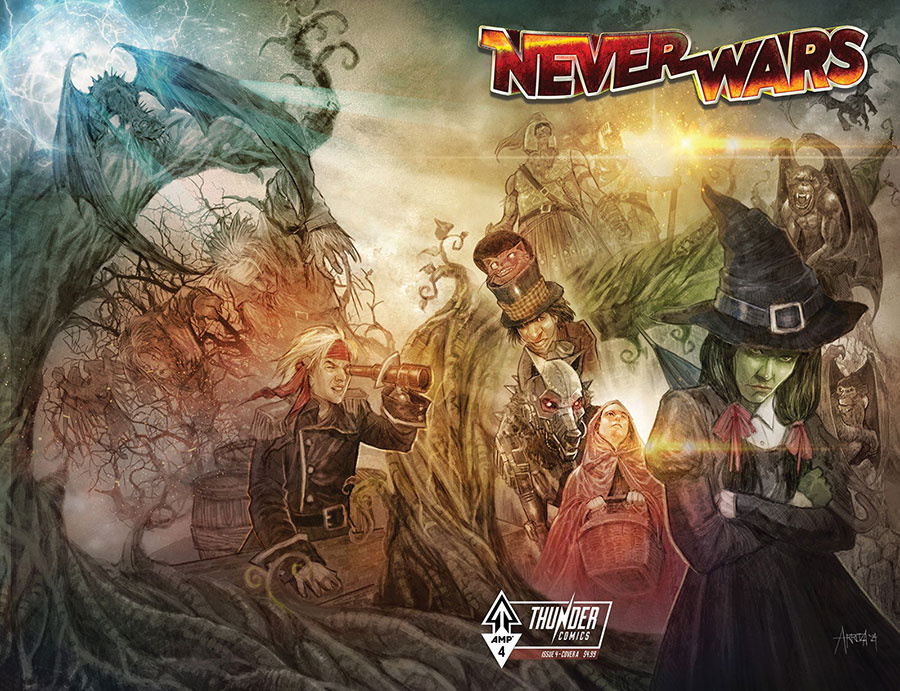 Neverwars #4 Cover A Regular Erwin J Arroza Wraparound Cover
