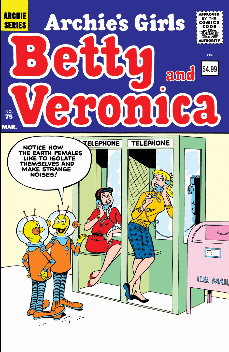 Archies Girls Betty And Veronica #75 Facsimile Edition Cover A Regular Bob White Cover