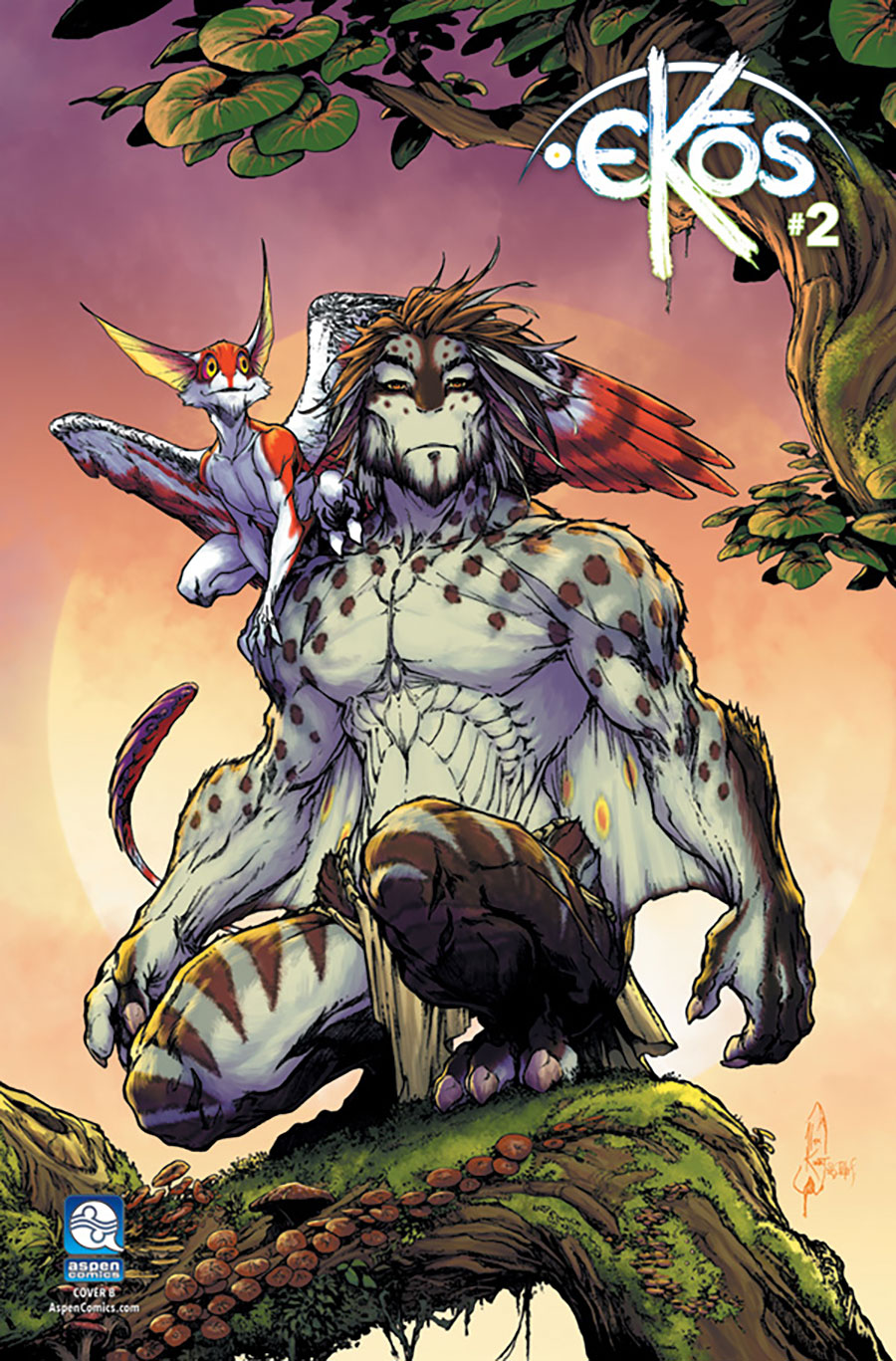 Ekos #2 Cover B Variant Alex Konat Cover