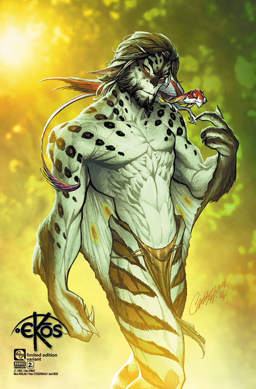 Ekos #2 Cover C Variant J Scott Campbell Retailer Exclusive Cover