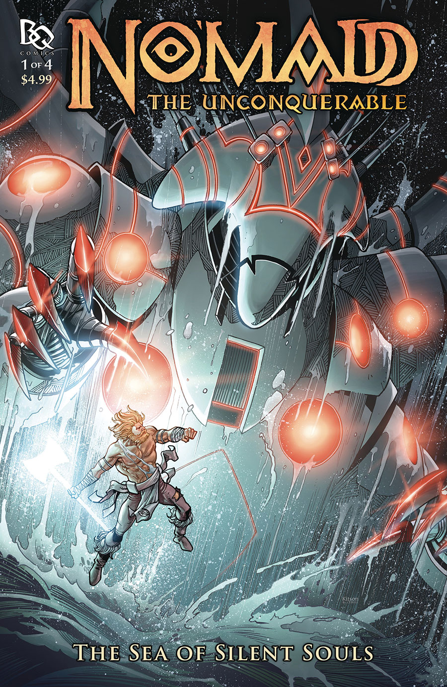 Nomadd The Unconquerable The Sea Of Silent Souls #1 Cover A Regular Barry Kitson Cover