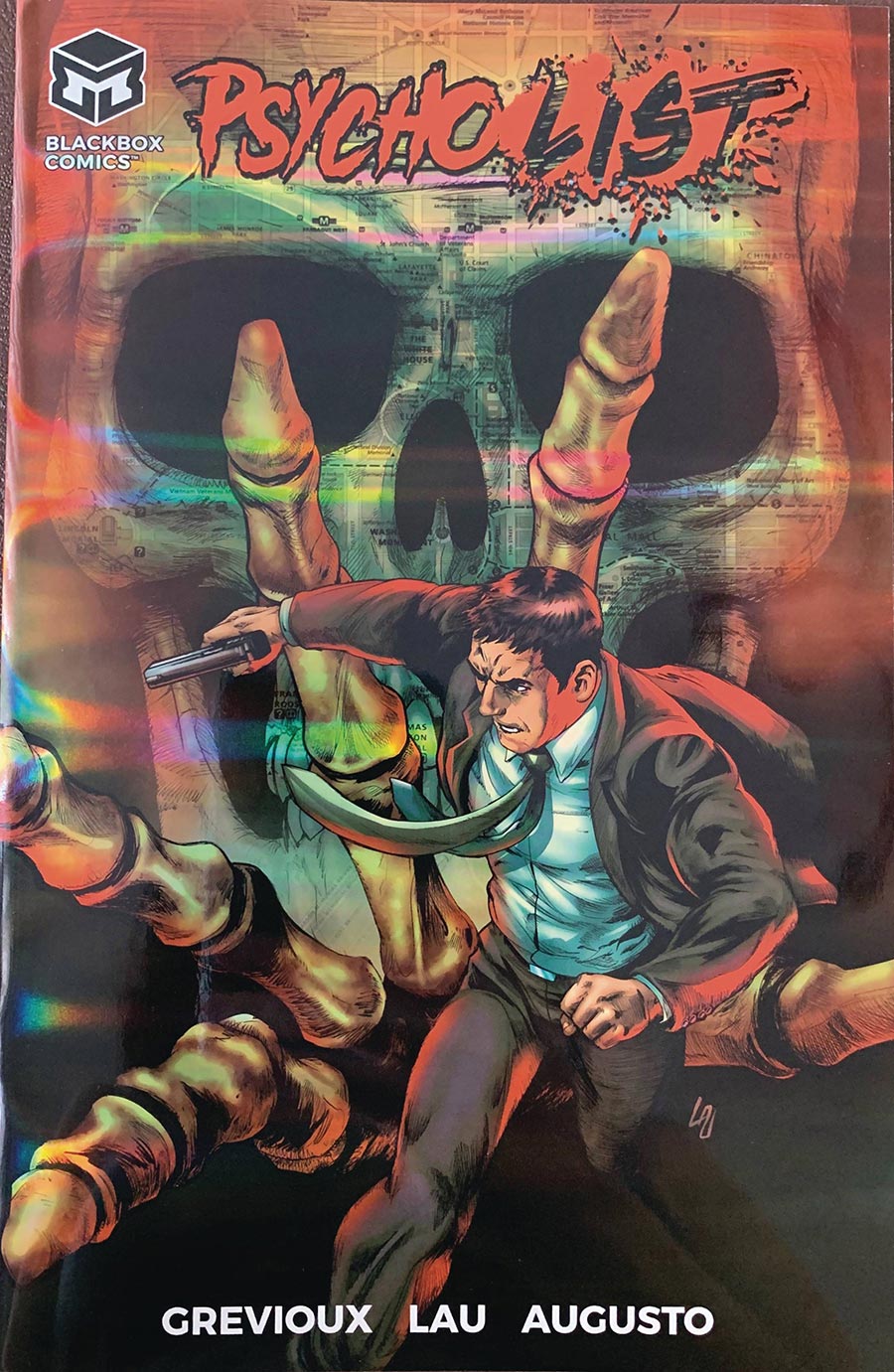 Psycho List Deluxe Edition #2 Deluxe Jonathan Lau Holofoil Variant Cover