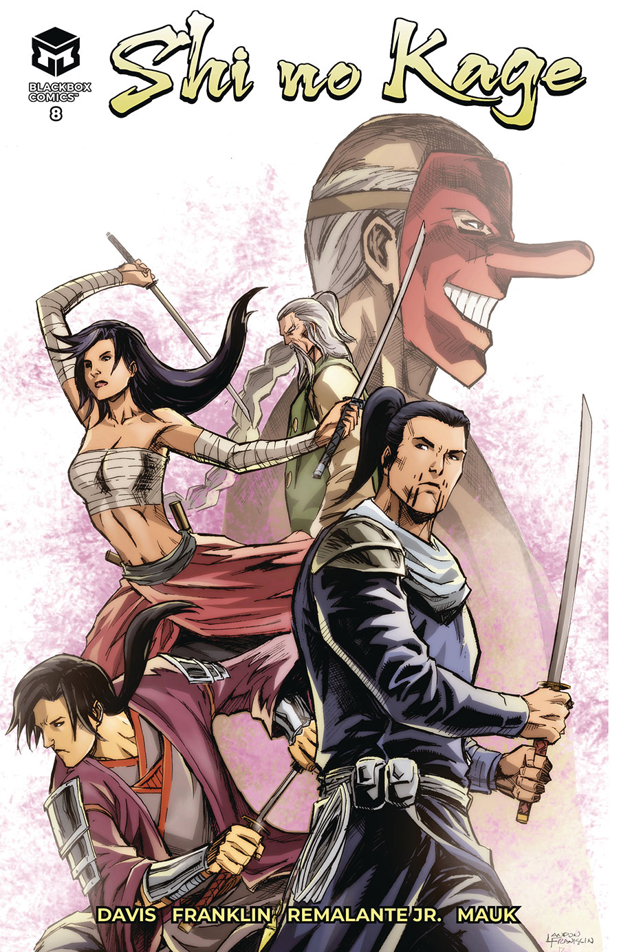 Shi No Kage Shadow Of Death #8 Cover B Variant Cover