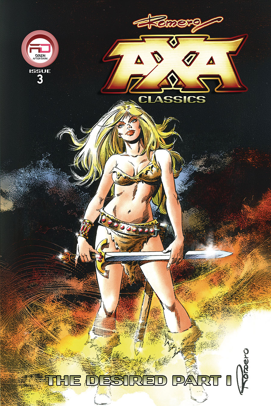 Axa Classics #3 Cover A Regular Romero Cover