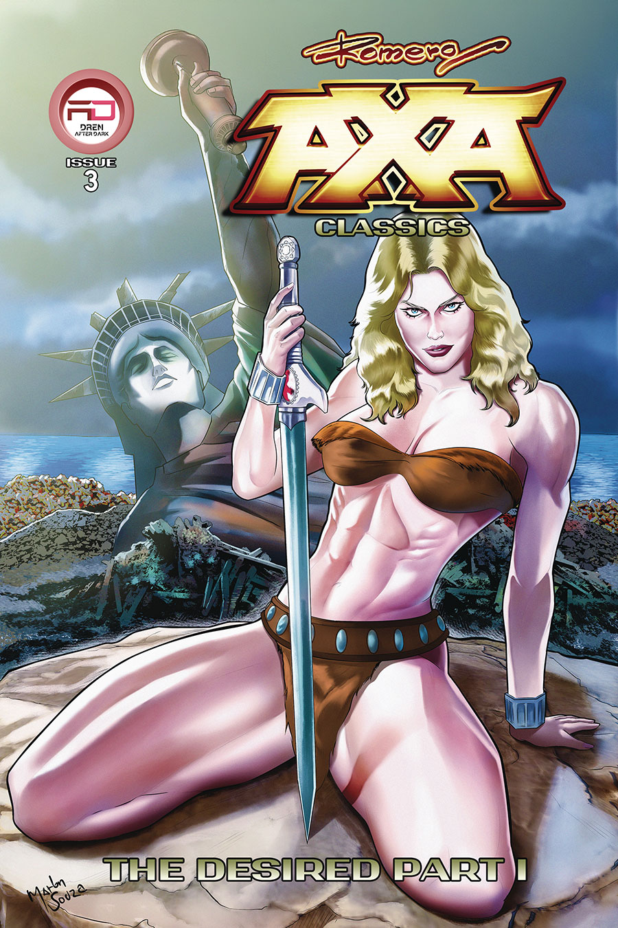 Axa Classics #3 Cover C Variant Marlon Souza Cover