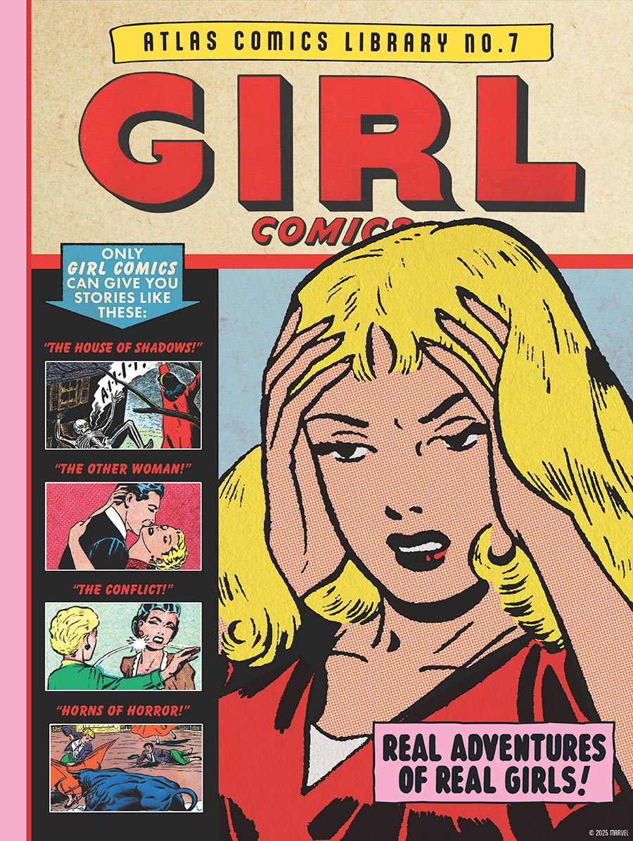 Atlas Comics Library Vol 7 Girl Comics HC