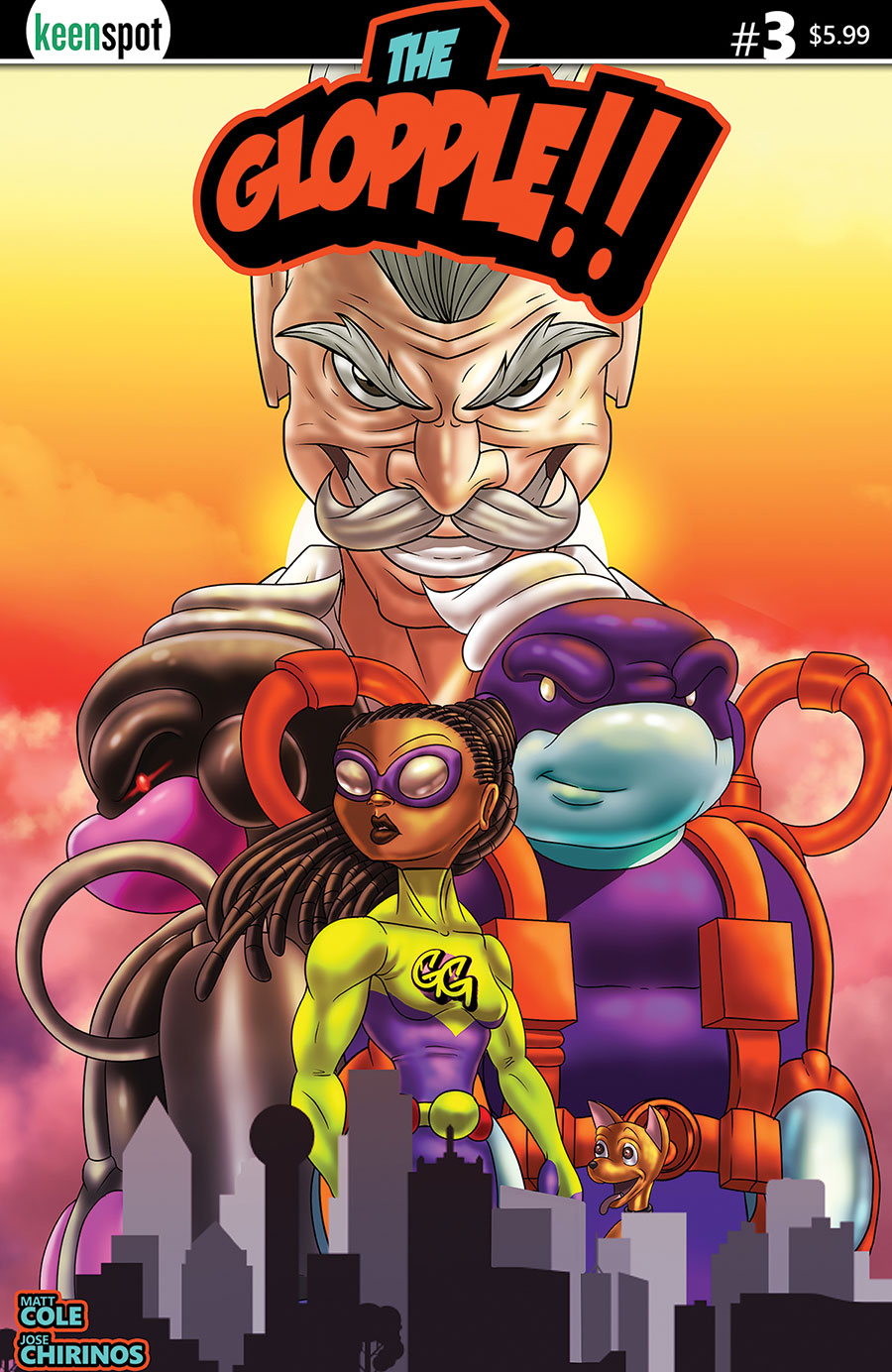 Glopple Vol 2 #3 Cover A Regular Jose Chirinos Cover