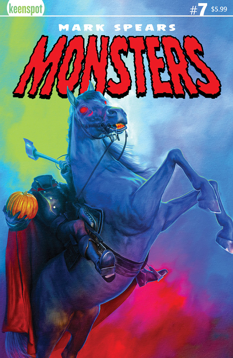 Mark Spears Monsters #7 Cover A Regular Mark Spears The Headless Horseman Cover
