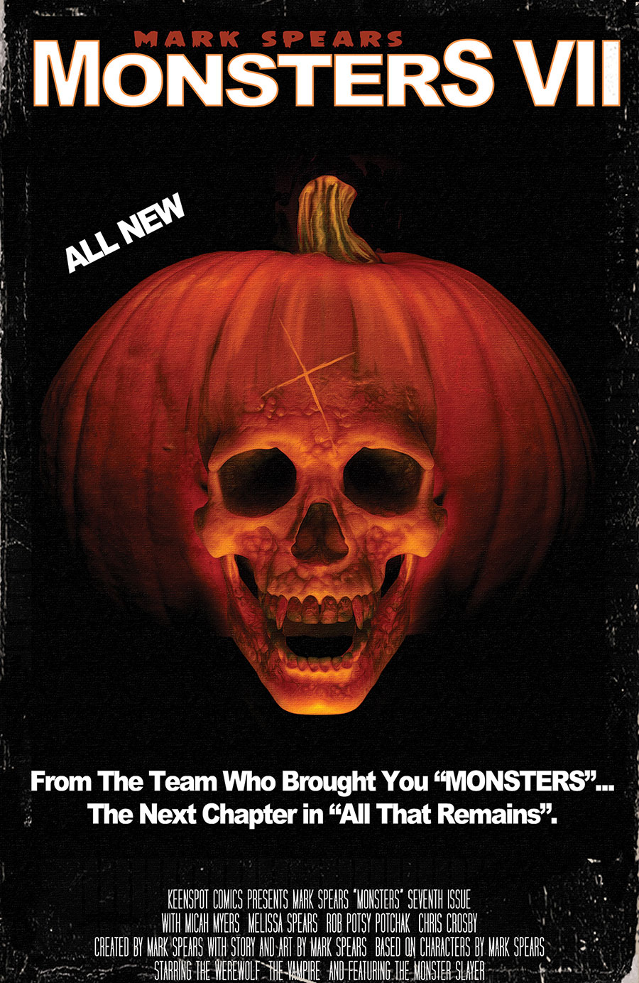 Mark Spears Monsters #7 Cover C Variant Mark Spears Halloween II Homage Cover