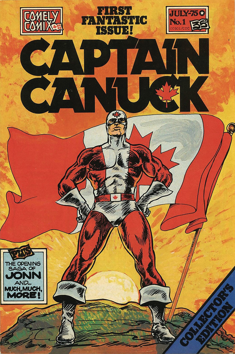 Captain Canuck #1 Official Comic House Archives Reprint