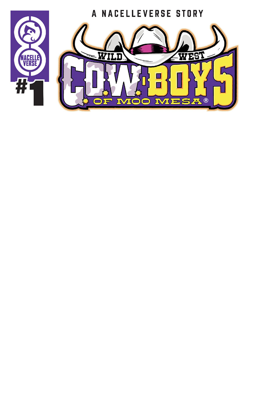 Wild West C.O.W.-Boys Of Moo Mesa Vol 3 #1 Cover E Variant Blank Cover
