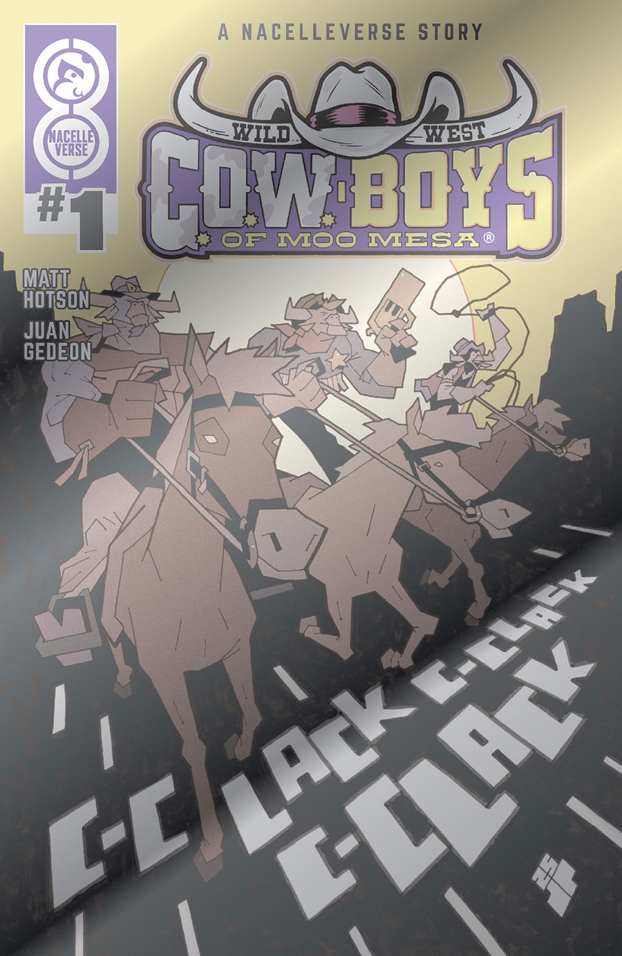 Wild West C.O.W.-Boys Of Moo Mesa Vol 3 #1 Cover F Variant Joe Palmer Foil Cover