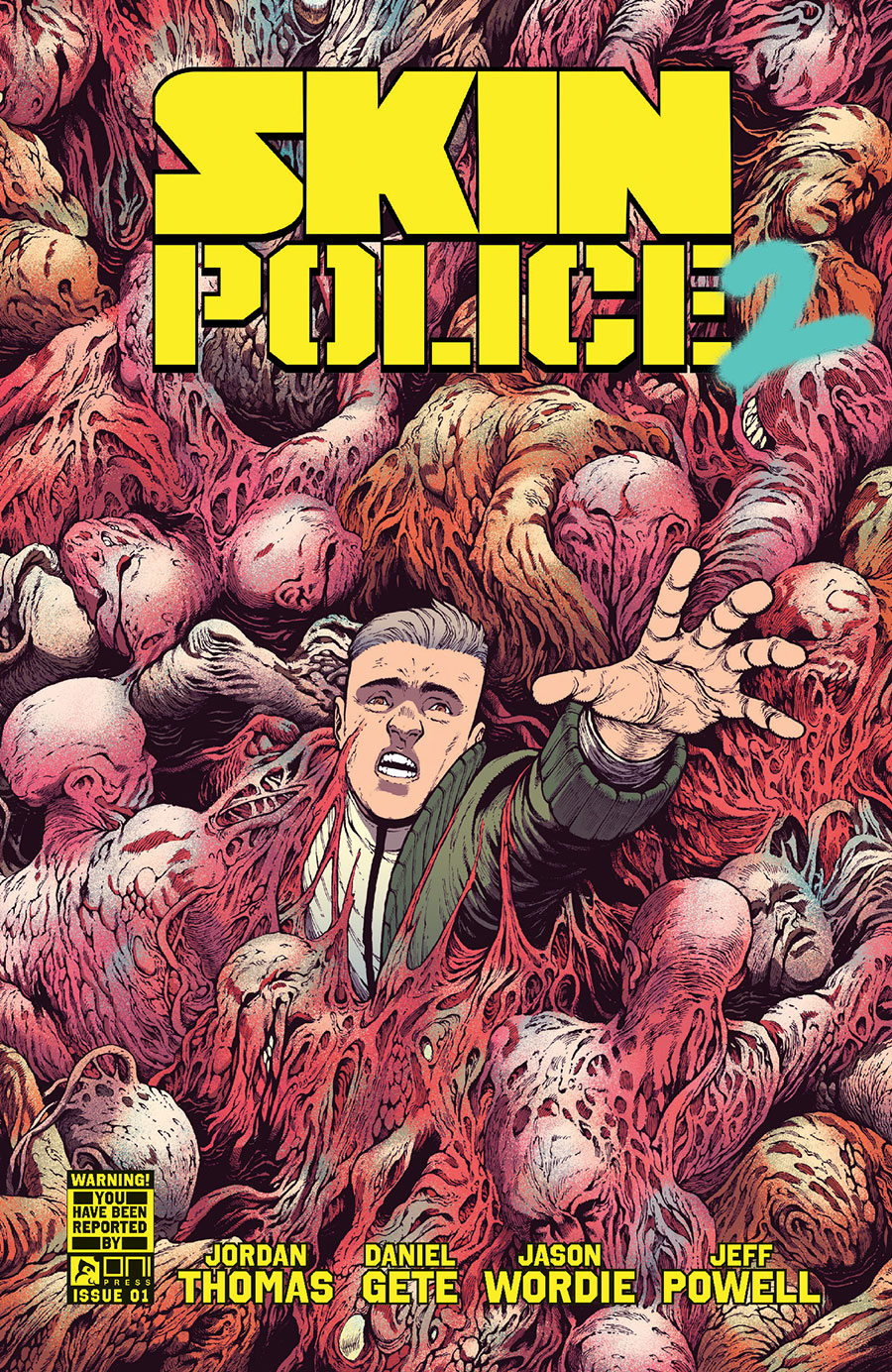 Skin Police 2 #1 Cover A Regular Daniel Gete Cover