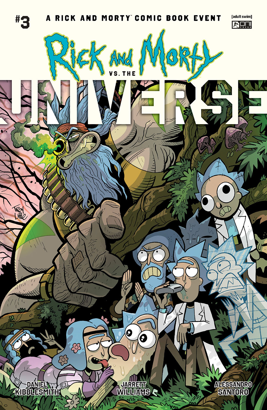 Rick And Morty vs The Universe #3 Cover B Variant Troy Little Cover