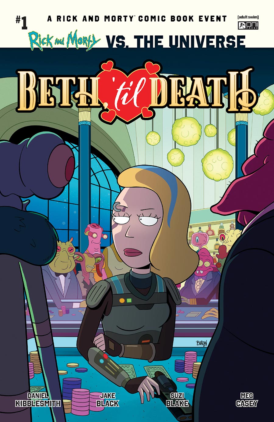Rick And Morty vs The Universe Beth Til Death #1 (One Shot) Cover A Regular Dave Bardin Cover