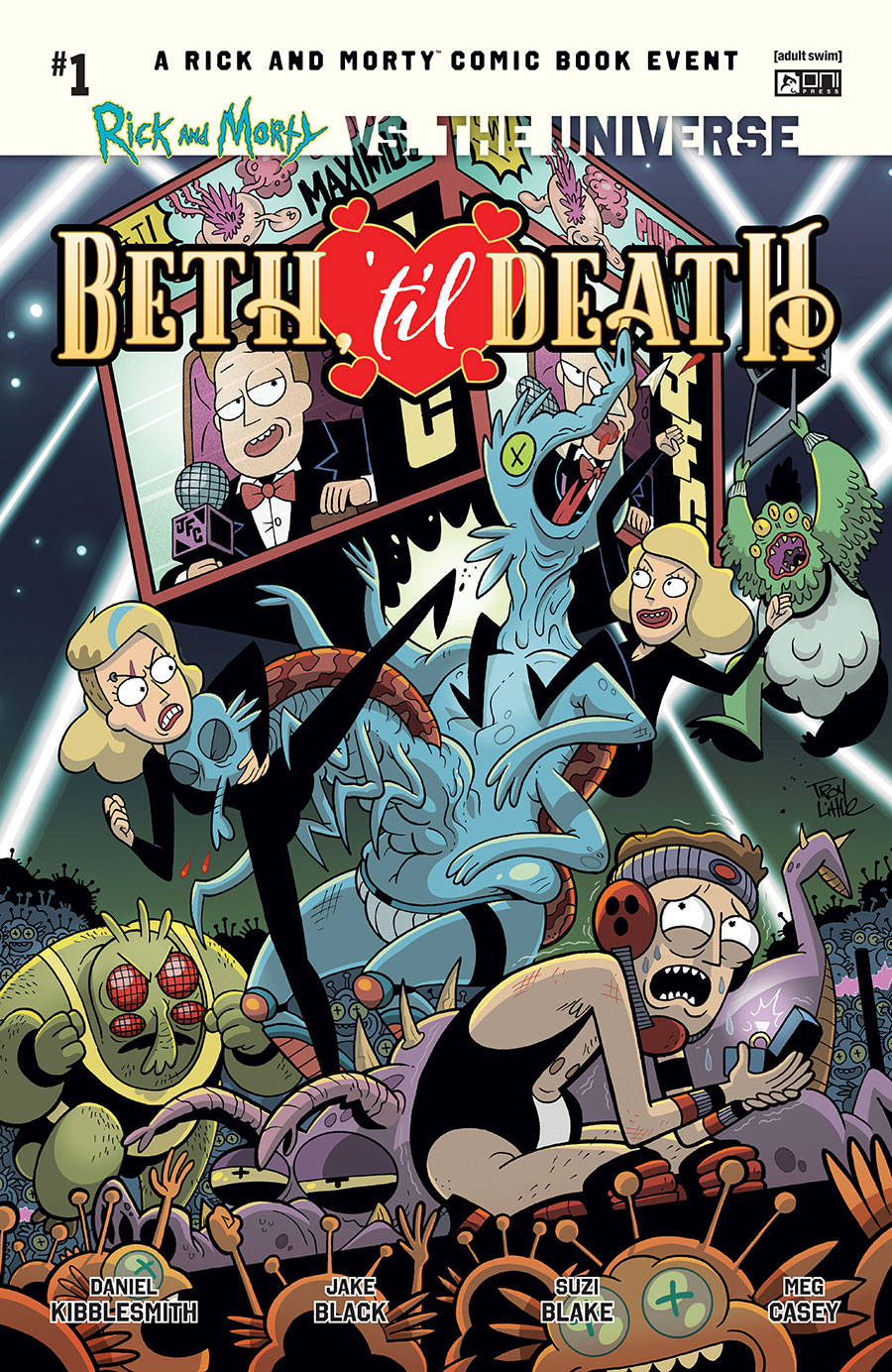 Rick And Morty vs The Universe Beth Til Death #1 (One Shot) Cover B Variant Troy Little Cover
