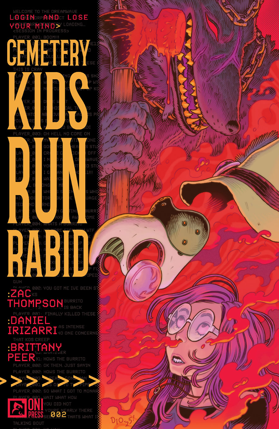 Cemetery Kids Run Rabid #2 Cover A Regular Daniel Irizarri Cover