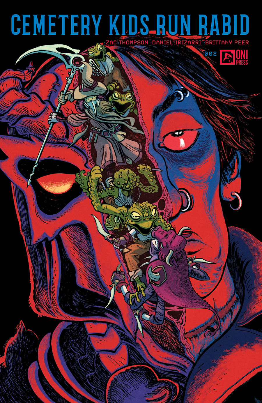Cemetery Kids Run Rabid #2 Cover B Variant Artyom Topilin Cover