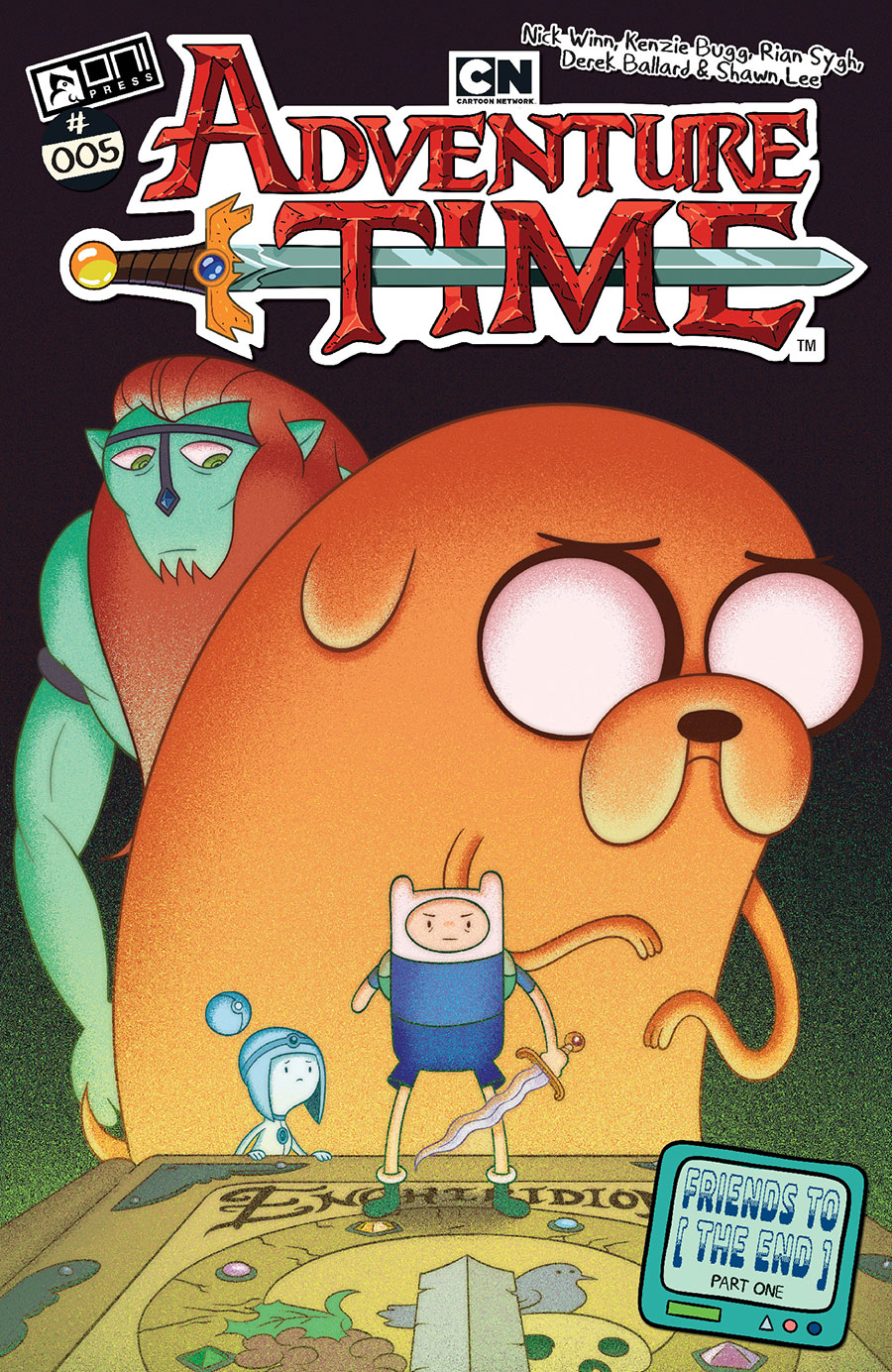 Adventure Time Vol 2 #5 Cover A Regular Nick Winn Cover