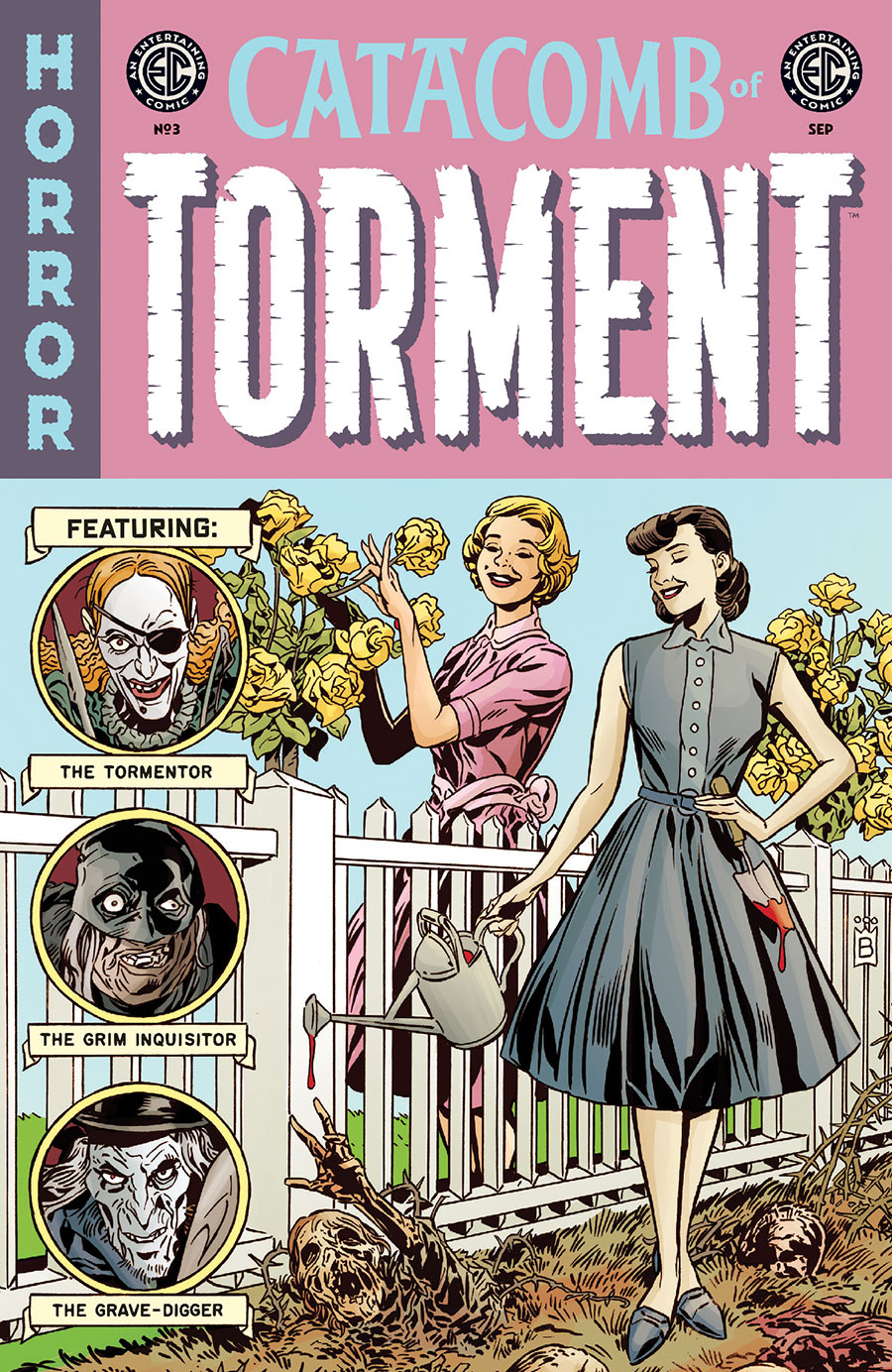 Catacomb Of Torment #3 Cover A Regular Mark Buckingham Cover (EC Comics)
