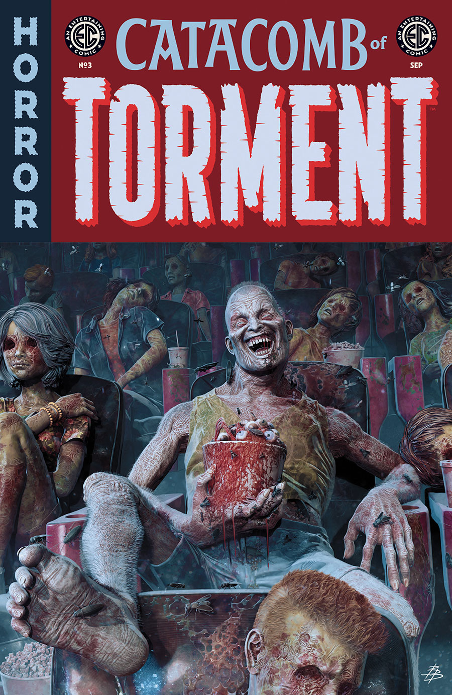 Catacomb Of Torment #3 Cover B Variant Bjorn Barends Cover (EC Comics)