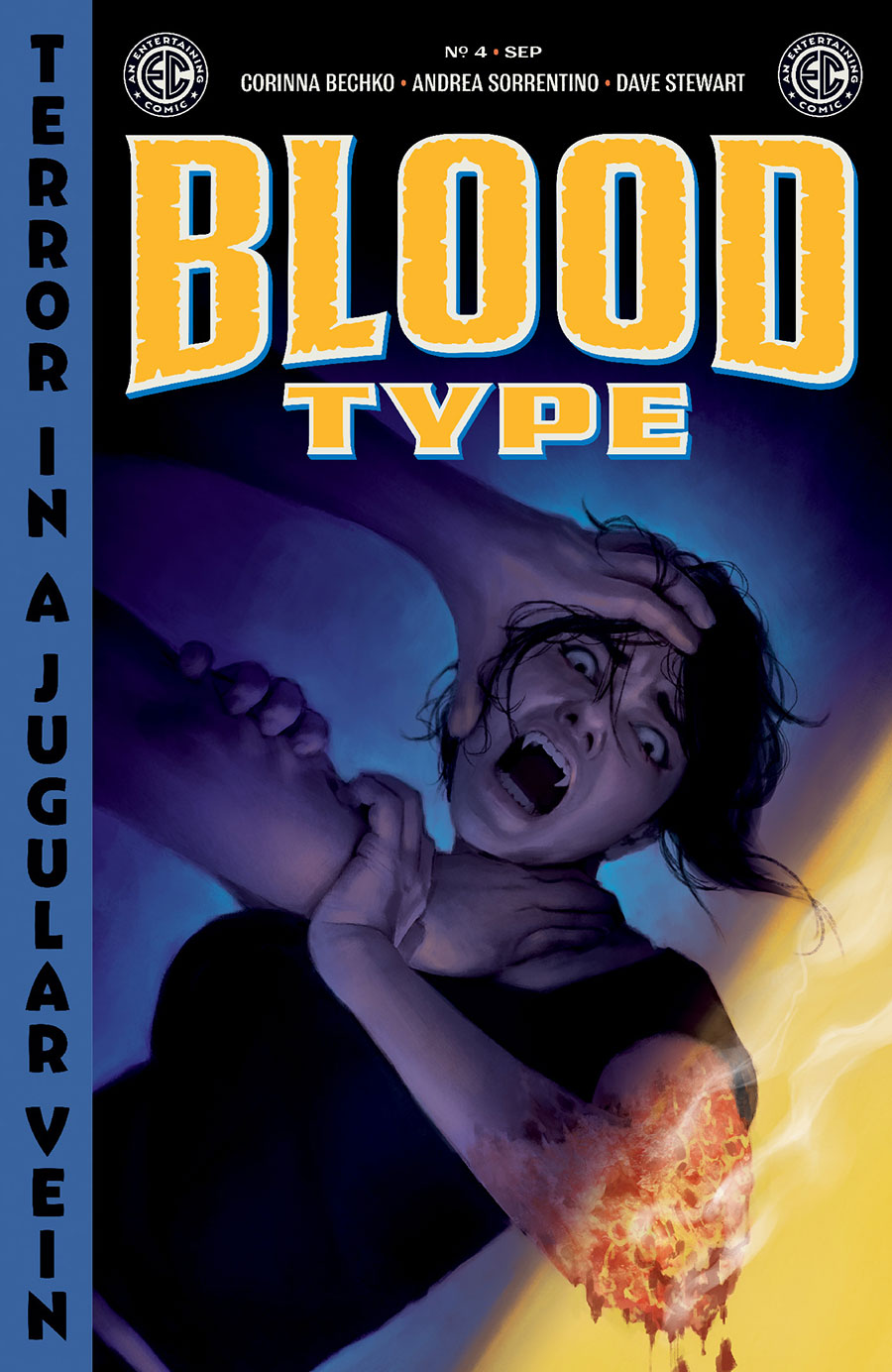 Blood Type #4 Cover A Regular Miguel Mercado Cover (EC Comics)