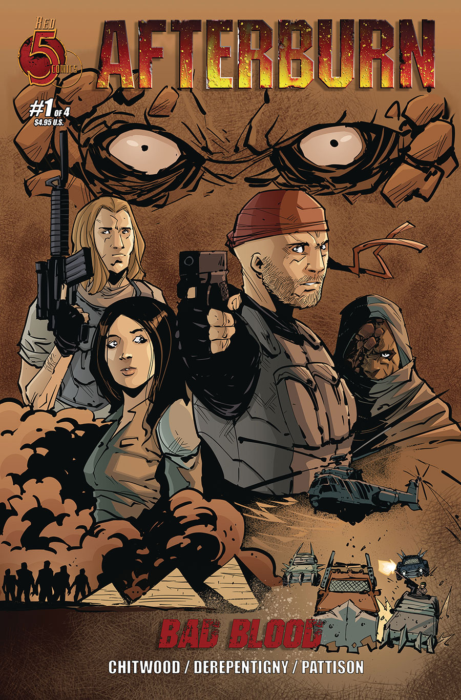 AFTERBURN BAD BLOOD #1 (C: 0-1-1)