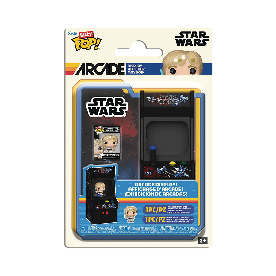 BITTY ARCADE CABINET STAR WARS LUKE 8BIT FIG (C: 1-1-2)