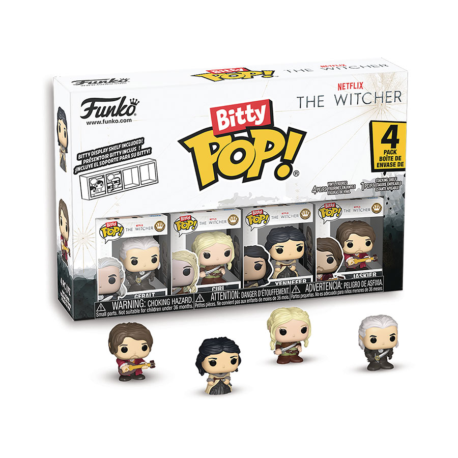 BITTY POP NETFLIX GERALT 4PK (C: 1-1-2)