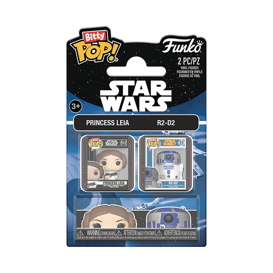 BITTY POP STAR WARS LEIA & R2D2 2PK (C: 1-1-2)